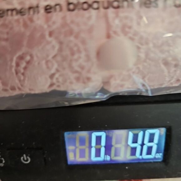 SHADOWLINE Lg Pink Embroidered Bed Jacket Top Lingerie Silky Nylon Vintage - Picture 11 of 11